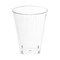 Clear Square Bottom Disposable Plastic Cups - 7 oz. (500 Cups)